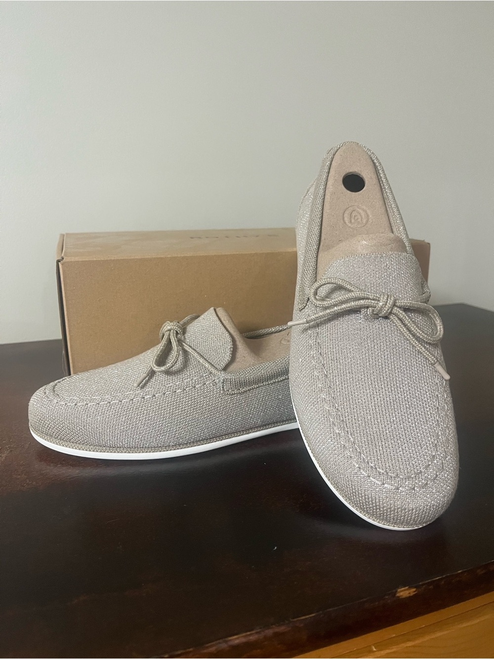 Women’s Rothy’s Casual Linen Loafers - Stylish Slip-On Driving Shoes